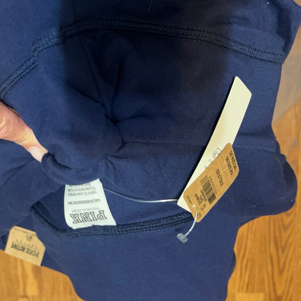 PINK Navy Athletic Shorts